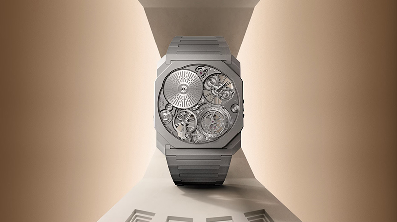 宝格丽Octo Finissimo Ultra Tourbillon超薄陀飞轮腕表